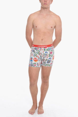 Boxer in Stampa Beer All-Over