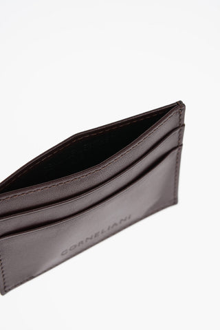 Portacarte GOOD in Pelle con Logo