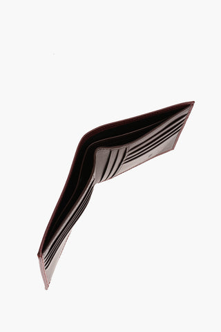 Portafoglio bifold in Pelle Saffiano