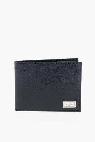 Portafoglio bifold in Pelle Saffiano