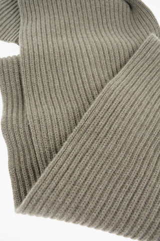 Cashmere Ribbed Scarf