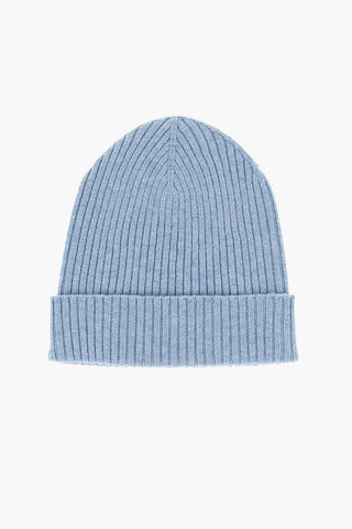 Ribbed Cashmere Beanie