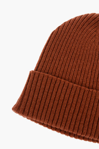Ribbed Cashmere Beanie