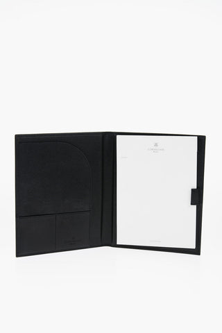 Saffiano Leather Notepad Holder