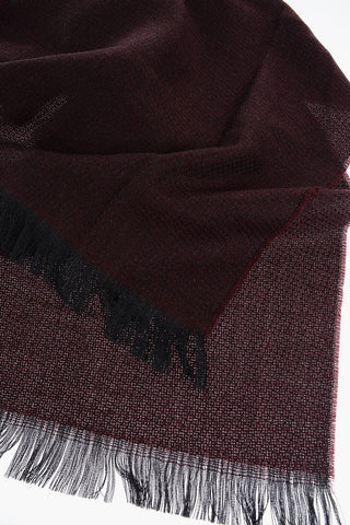 CC COLLECTION Sciarpa BOGART In Lana Vergine con Frange