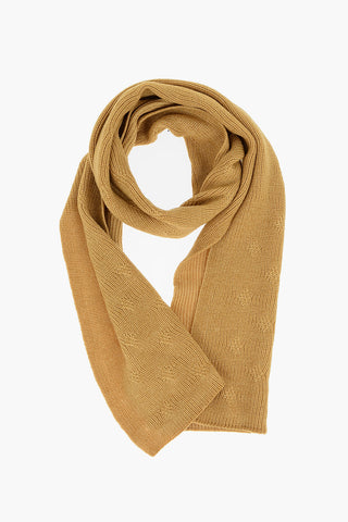 ID Wool Ribbed Scarf