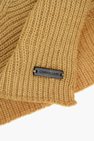 ID Wool Ribbed Scarf