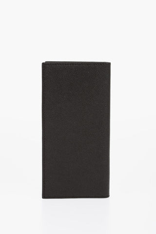 Tumbled Leather Document Holder With Logo Tag