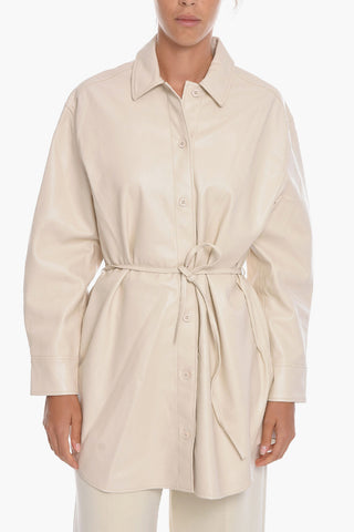 Camicia in Eco-pelle NOOMI con Cintura