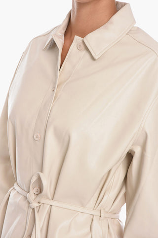 Camicia in Eco-pelle NOOMI con Cintura