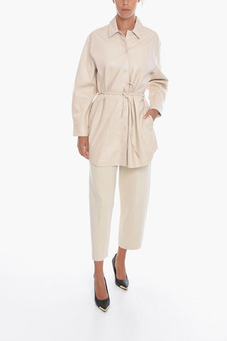Camicia in Eco-pelle NOOMI con Cintura