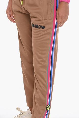 Solid Color UNISEX Joggers with Contrasting Side Bands