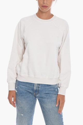 Crew Neck GITTA Fleece Cotton Sweatshirt