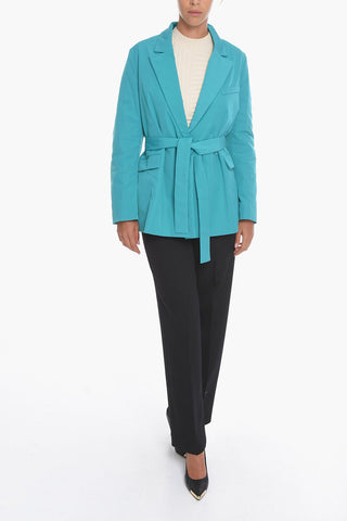 Double-breasted MAREN Padded Blazer with Belt