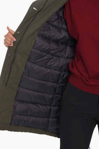 Cotton NOULA ESKIMO Down Jacket with Faux Fur on the Hood