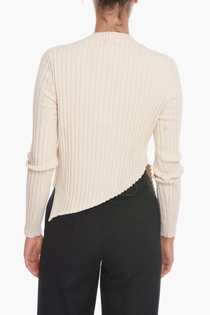 Maglia ELEVATED a Costine in Cotone

