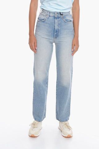 Jeans Boyfriend fit in Denim Lavaggio Chiaro
