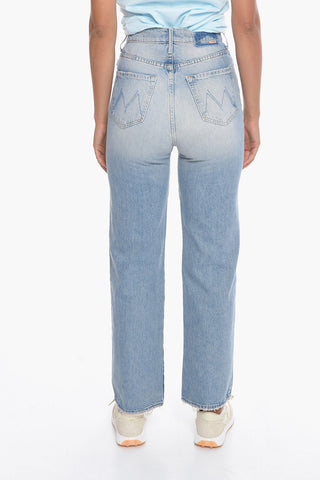 Jeans Boyfriend fit in Denim Lavaggio Chiaro