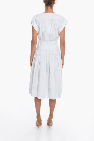 Maxi Vestito CHARLIE In Cotone con Manica corta Turn Up