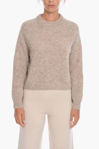 Maglia Girocollo NETA in Misto Alpaca