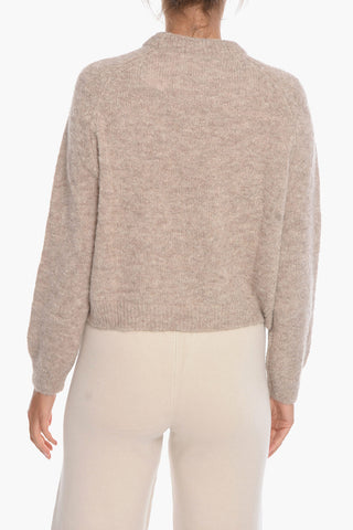 Maglia Girocollo NETA in Misto Alpaca
