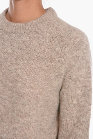 Maglia Girocollo NETA in Misto Alpaca