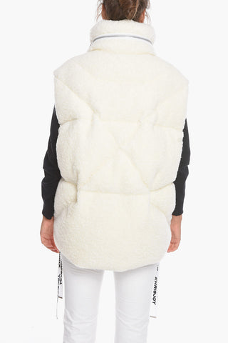 Sleeveless Teddy Down Jacket
