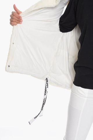 Sleeveless Teddy Down Jacket