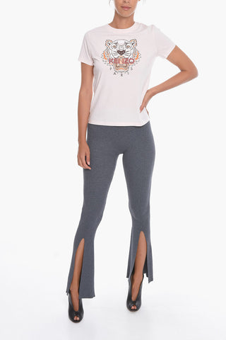 Cotton T-shirt with TIGER PARIS Logo