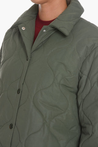 Quilted SARAH Single-breasted Coat