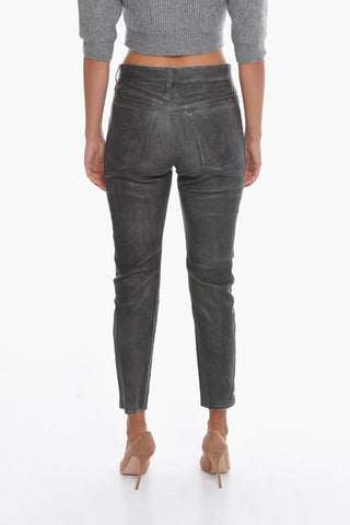 ETOILE Pantaloni Slim Fit TEA in Pelle