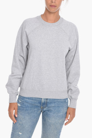 Crew Neck BARLETTY Fleece Cotton Sweatshirt