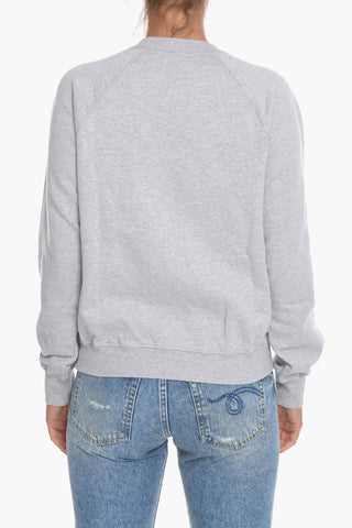 Crew Neck BARLETTY Fleece Cotton Sweatshirt