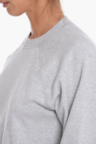 Crew Neck BARLETTY Fleece Cotton Sweatshirt