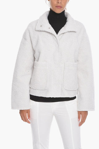 Cappotto Teddy ZOLA con Tasche a Toppa