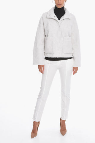 Cappotto Teddy ZOLA con Tasche a Toppa