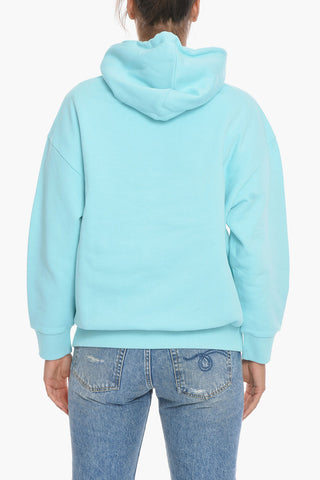 Hoodie Sweatshirt with Moto Logo Print