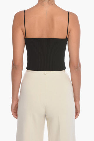 Ribbed BRETON Tank Top