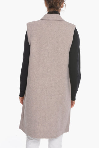 Cappotto Smanicato VALERY in Misto Lana