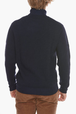 Virgin Wool Turtleneck Sweater