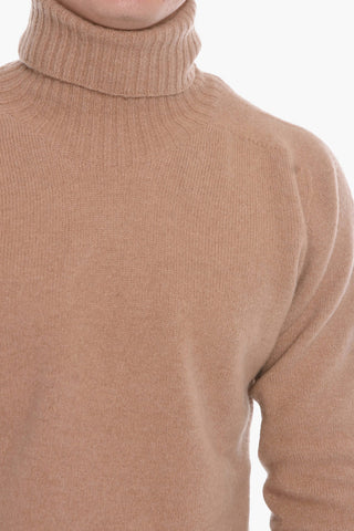 Virgin Wool Turtleneck Sweater