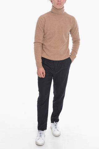 Virgin Wool Turtleneck Sweater