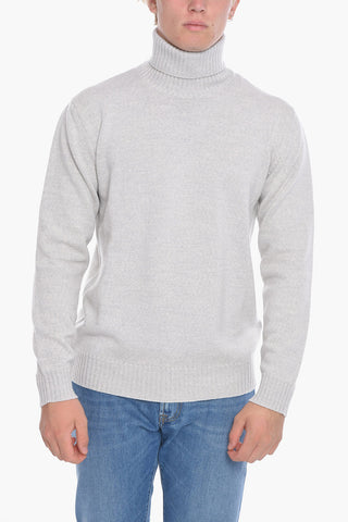 Virgin Wool Turtleneck Sweater