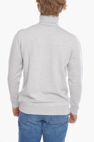 Virgin Wool Turtleneck Sweater
