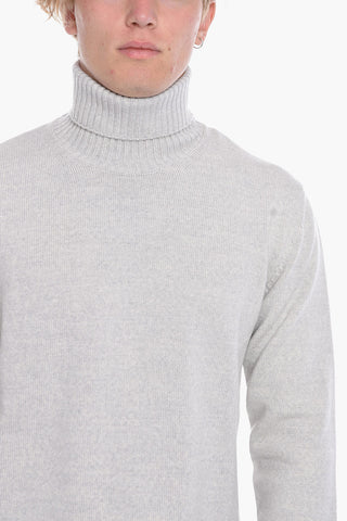Virgin Wool Turtleneck Sweater
