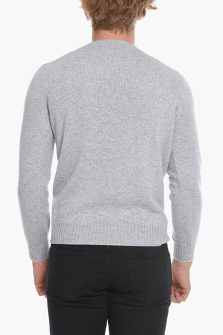 Cashmere Sweater with Embroidered Lettering