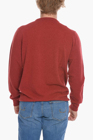 Maglia Girocollo in Puro Cashmere