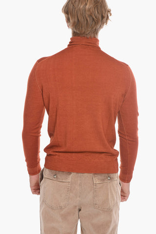 Virgin Wool Lightweight Turtleneck Sweater