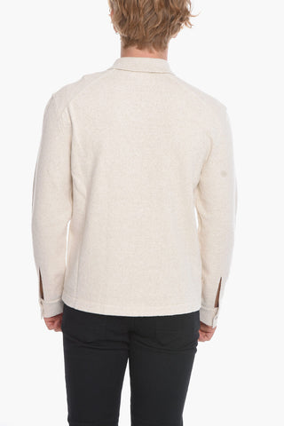 Linen-knit BURIS V-neck Shirt