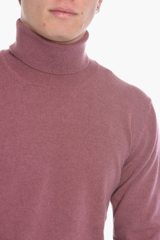 Maglia in Cashmere a Collo Alto